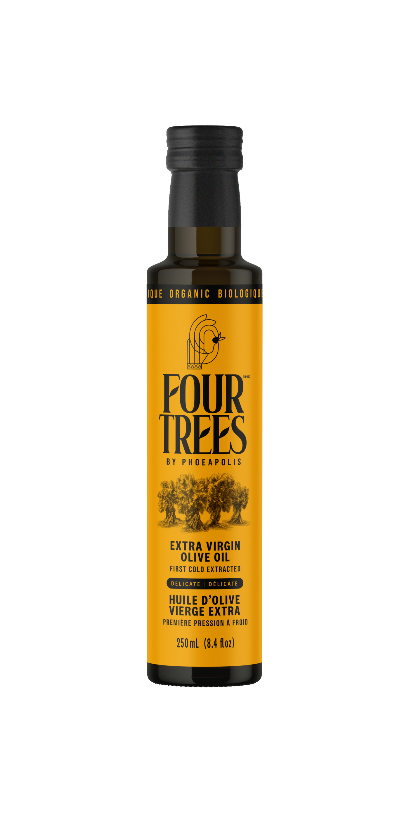 Organic Extra Virgin Olive Oil Delicate Taste, 250 ML