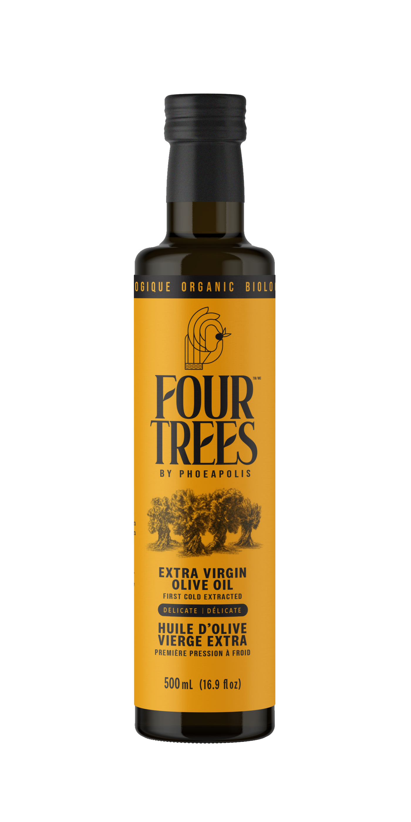Organic Extra Virgin Olive Oil Delicate Taste, 500 ML