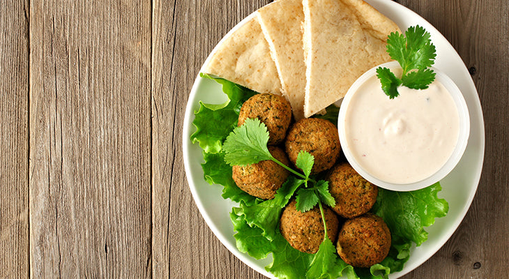 Falafel Pan-Fried in Olive Oil