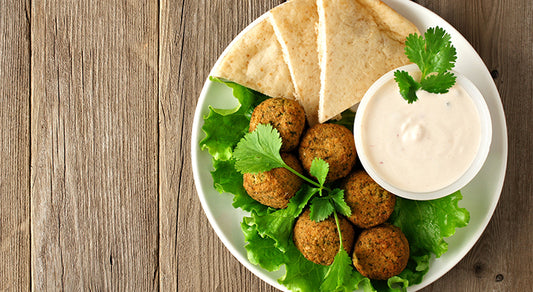 Falafel Pan-Fried in Olive Oil